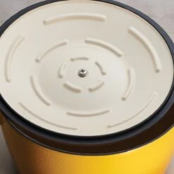 Tramontina 7 Qt Enameled Cast Iron Covered Tall Round Dutch Oven - Sunrise -Tramontina Sales Store 80131361IXM005G