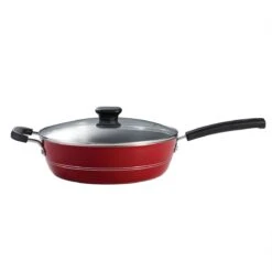 Tramontina Sicilia 4.5 Qt Aluminum Nonstick Covered Chef''s Pan - Raspberry 15 Tramontina Sicilia 4.5 Qt Aluminum Nonstick Covered Chef''s Pan - Raspberry -Tramontina Sales Store 80149037IXM002G