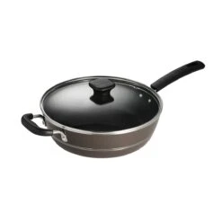 Tramontina Sicilia 4.5 Qt Aluminum Nonstick Covered Chef''s Pan - Hazelnut 16 Tramontina Sicilia 4.5 Qt Aluminum Nonstick Covered Chef''s Pan - Hazelnut -Tramontina Sales Store 80149050IXM001G