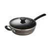Tramontina Sicilia 4.5 Qt Aluminum Nonstick Covered Chef''s Pan - Hazelnut