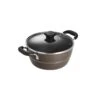 Tramontina Sicilia 4.5 Qt Aluminum Nonstick Covered Dutch Oven - Hazelnut