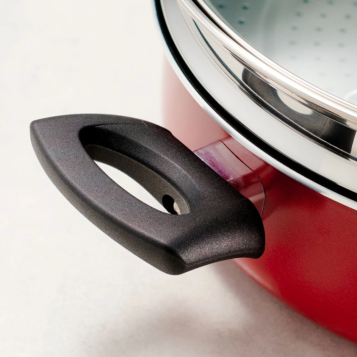 Tramontina 4 Qt Covered Nonstick Pan With Steamer 6 Tramontina 4 Qt Covered Nonstick Pan With Steamer - Image 6