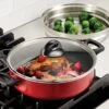 Tramontina 4 Qt Covered Nonstick Pan With Steamer
