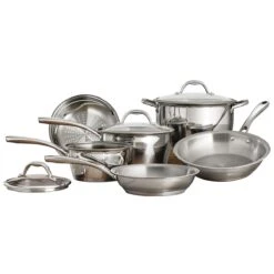 Tramontina 9 Pc Allegra Stainless Steel Cookware Set -Tramontina Sales Store 80154567IXM001G