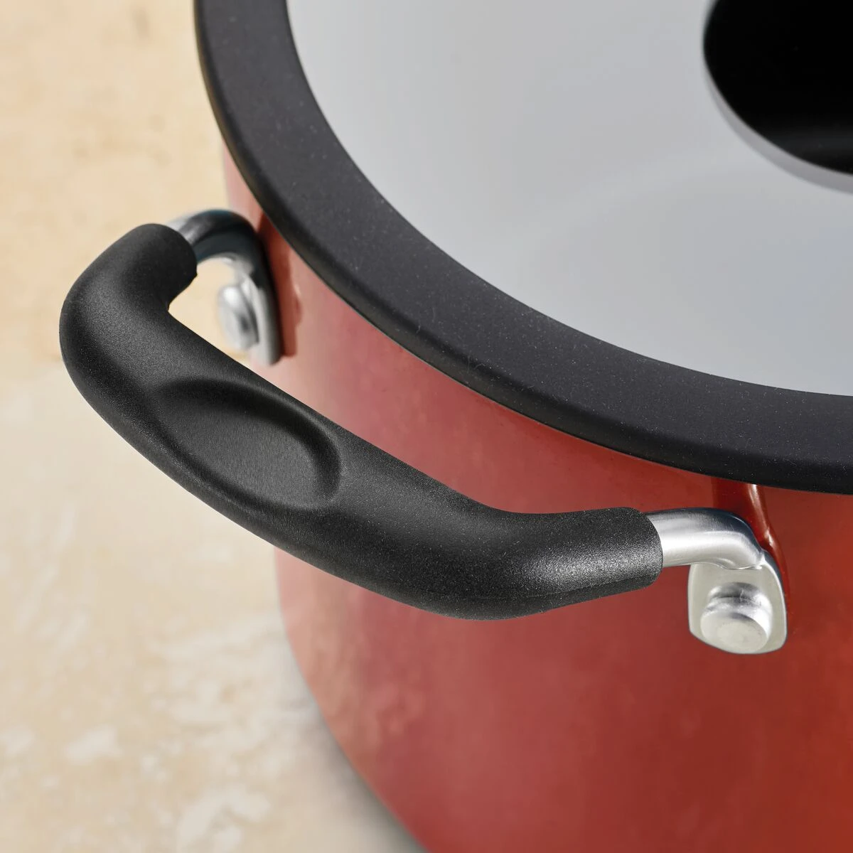 Tramontina Nesting 11 Pc Nonstick Cookware Set - Red 6 Tramontina Nesting 11 Pc Nonstick Cookware Set - Red - Image 6