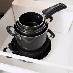 Tramontina Nesting 11 Pc Nonstick Cookware Set - Gray -Tramontina Sales Store 80156043IXM005G