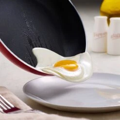 Tramontina 3 Pk Aluminum Fry Pan Set - Cayenne Red 10 Tramontina 3 Pk Aluminum Fry Pan Set - Cayenne Red -Tramontina Sales Store 80156060IXM004G