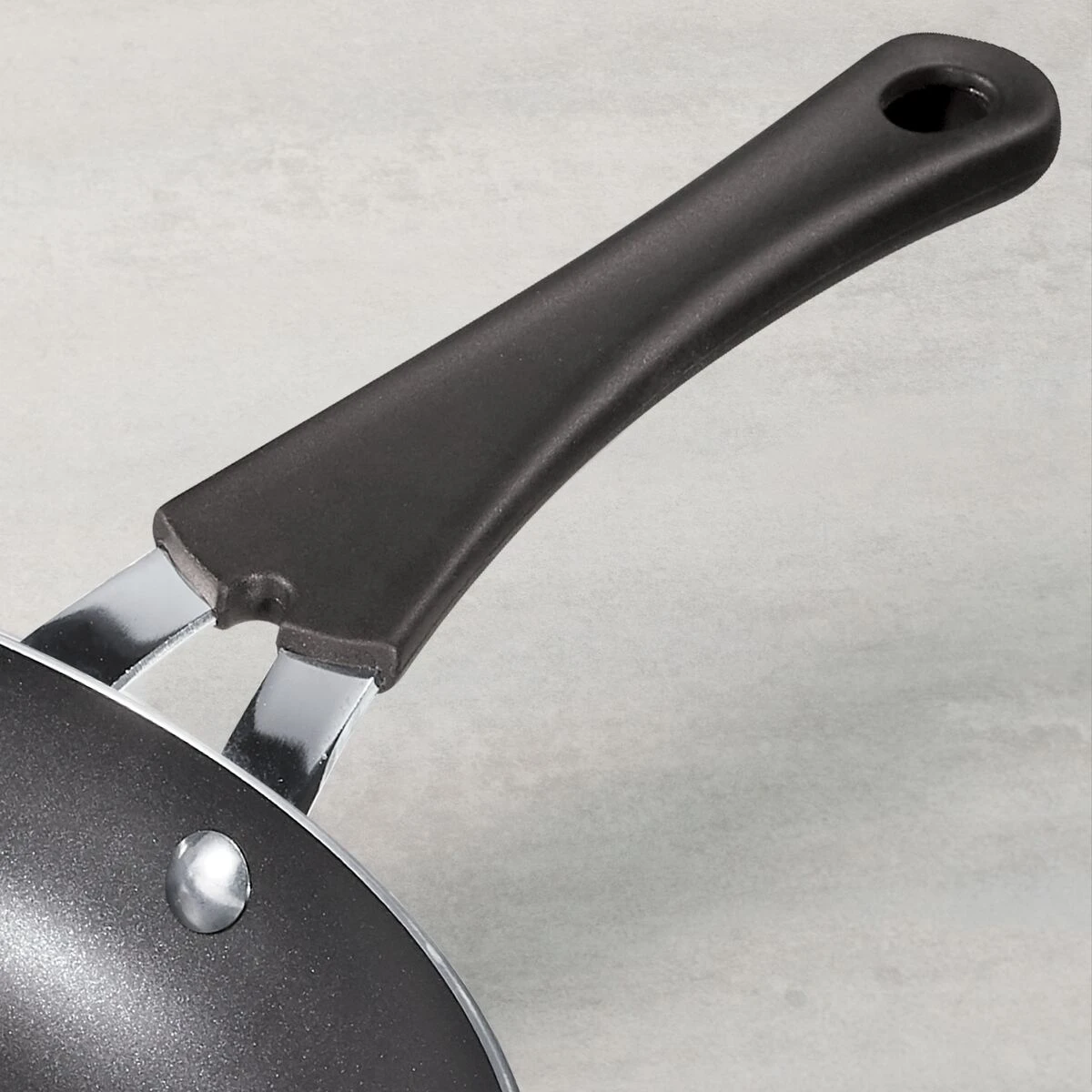 Tramontina 3 Pk Aluminum Fry Pan Set - Charcoal Gray 3 Tramontina 3 Pk Aluminum Fry Pan Set - Charcoal Gray - Image 3