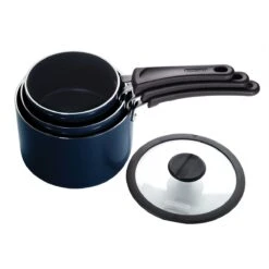 Tramontina Nesting 6 Pc Nonstick Sauce Pan Set - Naval 13 Tramontina Nesting 6 Pc Nonstick Sauce Pan Set - Naval -Tramontina Sales Store 80156069IXM003G