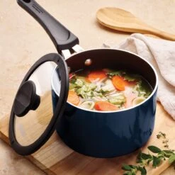 Tramontina Nesting 6 Pc Nonstick Sauce Pan Set - Naval 15 Tramontina Nesting 6 Pc Nonstick Sauce Pan Set - Naval -Tramontina Sales Store 80156069IXM005G