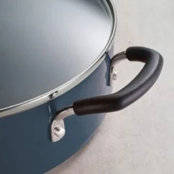 Tramontina 5.5 Qt Covered Aluminum Jumbo Cooker - Metallic Blue -Tramontina Sales Store 80156099IXM004G