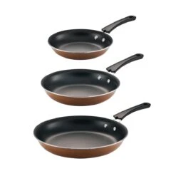 Tramontina 3 Pk Porcelain Enamel Fry Pans - Copper -Tramontina Sales Store 80156108IXM001G