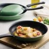 Tramontina 3 Pk Porcelain Enamel Fry Pans - Sage