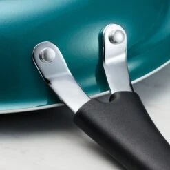 Tramontina 3 Pk Porcelain Enamel Fry Pans - Teal 11 Tramontina 3 Pk Porcelain Enamel Fry Pans - Teal -Tramontina Sales Store 80156110IXM004G