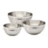 Tramontina 3 Pc Double Wall Stainless Steel Mixing Bowl Set