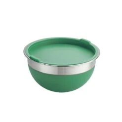 Tramontina 10 Pc Covered Stainless Steel And Silicone Mixing Bowl Set - Mint Green -Tramontina Sales Store 80202034IXM006G