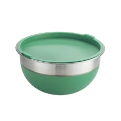 Tramontina 10 Pc Covered Stainless Steel And Silicone Mixing Bowl Set - Mint Green -Tramontina Sales Store 80202034IXM007G
