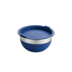 Tramontina 10 Pc Covered Stainless Steel And Silicone Mixing Bowl Set - Blue -Tramontina Sales Store 80202035IXM004G