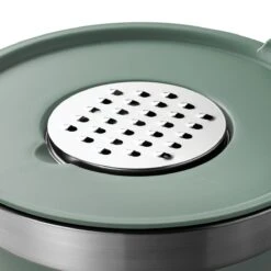 Tramontina 10 Pc Covered Stainless Steel And Silicone Mixing Bowl Set With Grating Tools - Sea Salt Green 10 Tramontina 10 Pc Covered Stainless Steel And Silicone Mixing Bowl Set With Grating Tools - Sea Salt Green -Tramontina Sales Store 80202047IXM004G