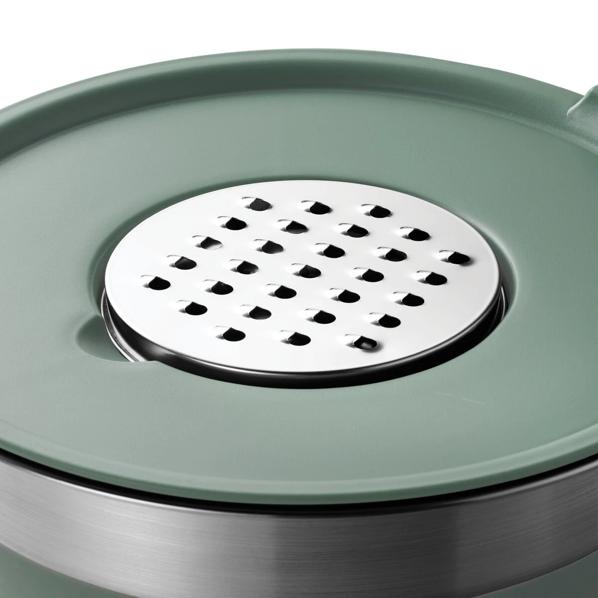 Tramontina 10 Pc Covered Stainless Steel And Silicone Mixing Bowl Set With Grating Tools - Sea Salt Green 3 Tramontina 10 Pc Covered Stainless Steel And Silicone Mixing Bowl Set With Grating Tools - Sea Salt Green - Image 3