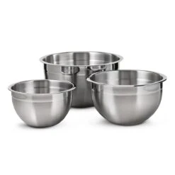 Tramontina 3 Pc Stainless Steel Mixing Bowl Set 13 Tramontina 3 Pc Stainless Steel Mixing Bowl Set -Tramontina Sales Store 80202202IXM003G