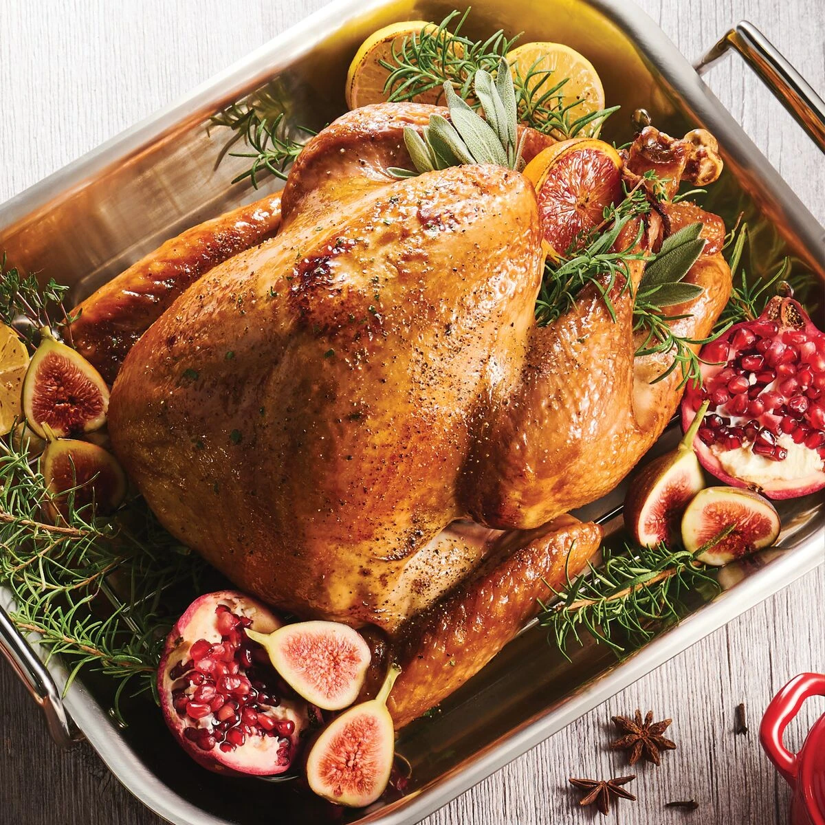 Tramontina Prima 16.75 In Stainless Steel Flared Edge Roasting Pan - Includes Basting Rack 5 Tramontina Prima 16.75 In Stainless Steel Flared Edge Roasting Pan - Includes Basting Rack - Image 5