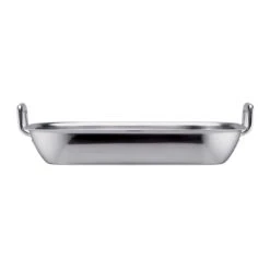 Tramontina Prima 18.75 In Stainless Steel Flared Edge Roasting Pan - Includes Basting Rack 12 Tramontina Prima 18.75 In Stainless Steel Flared Edge Roasting Pan - Includes Basting Rack -Tramontina Sales Store 80203010IXM002G