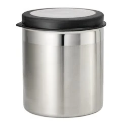 Tramontina 4 Pc Stainless Steel Canister Set - Black Plastic Lids -Tramontina Sales Store 80204022IXM002G