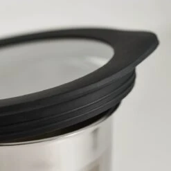 Tramontina 4 Pc Stainless Steel Canister Set - Black -Tramontina Sales Store 80204027IXM004G