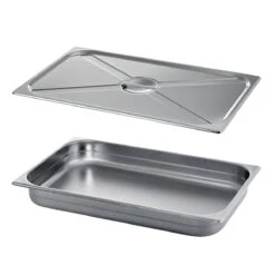 Tramontina 9 Qt Stainless Steel Covered Full-Size Food Pan 5 Tramontina 9 Qt Stainless Steel Covered Full-Size Food Pan -Tramontina Sales Store 80205014IXM001G