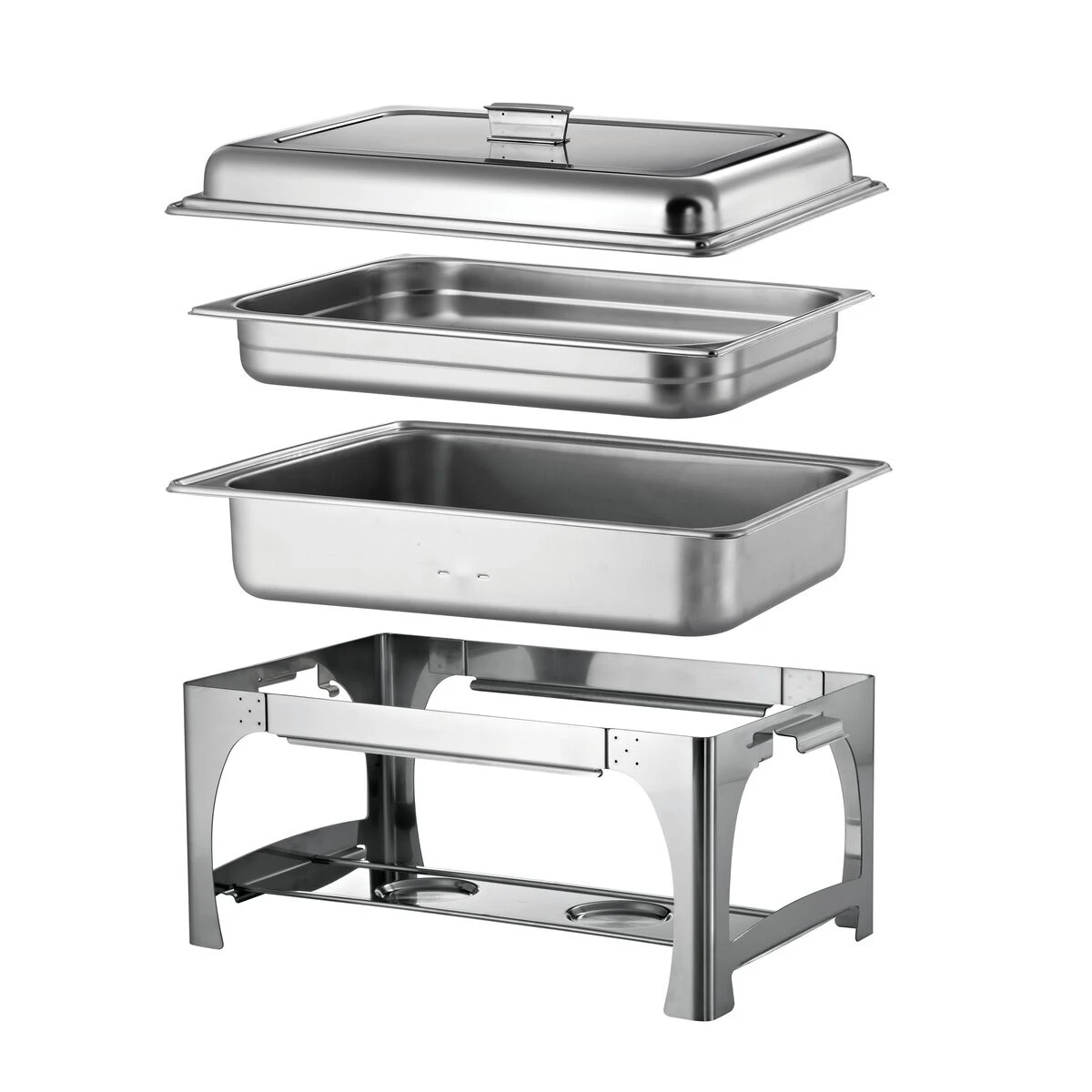 Tramontina Proline 9 Qt Stainless Steel Chafing Dish 2 Tramontina Proline 9 Qt Stainless Steel Chafing Dish - Image 2