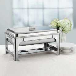 Tramontina Proline 9 Qt Stainless Steel Chafing Dish 9 Tramontina Proline 9 Qt Stainless Steel Chafing Dish -Tramontina Sales Store 80205520IXM003G