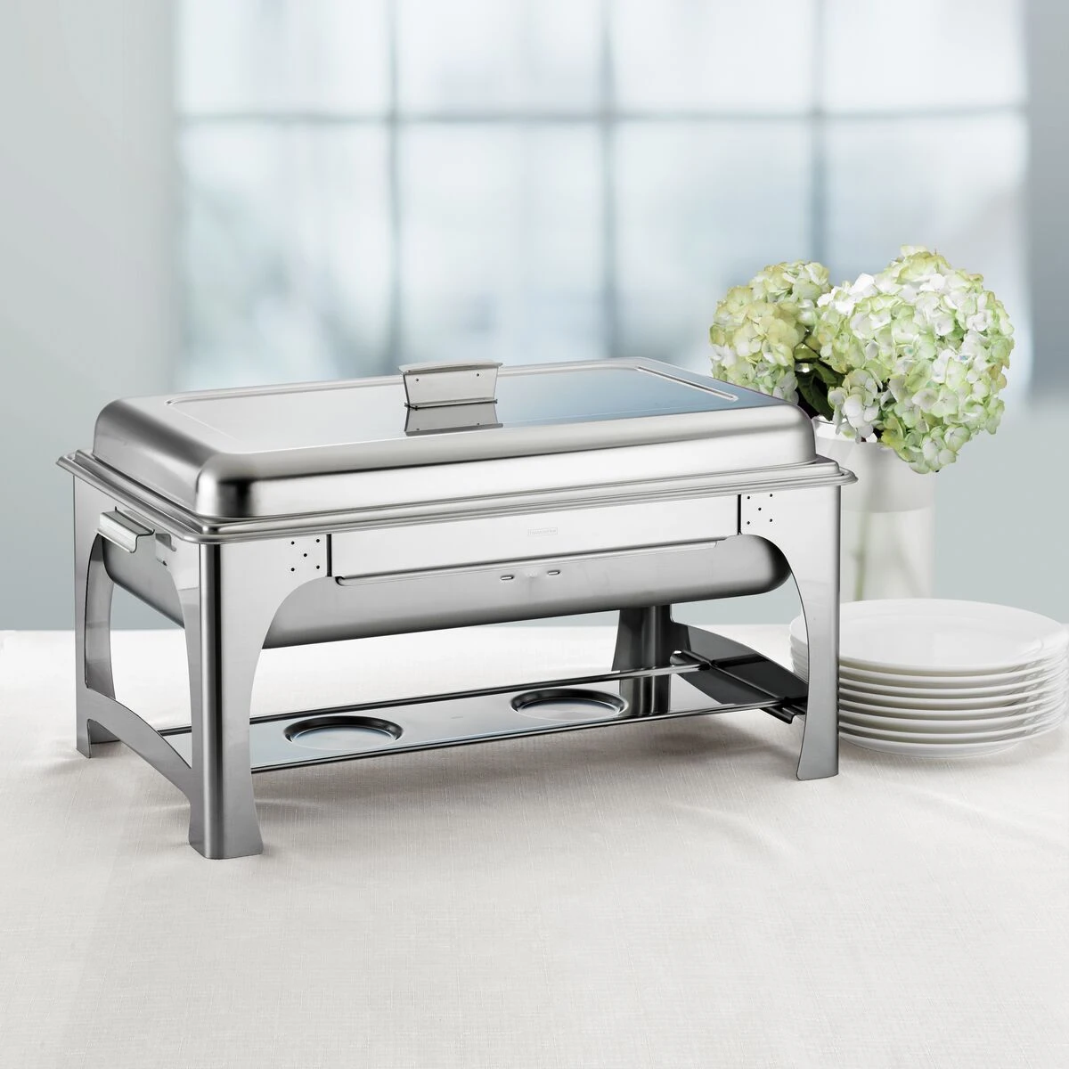Tramontina Proline 9 Qt Stainless Steel Chafing Dish 4 Tramontina Proline 9 Qt Stainless Steel Chafing Dish - Image 4