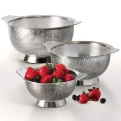 Tramontina 3 Pk Stainless Steel Colanders -Tramontina Sales Store 80206556IXM001G