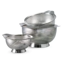 Tramontina 3 Pk Stainless Steel Colanders -Tramontina Sales Store 80206556IXM002G