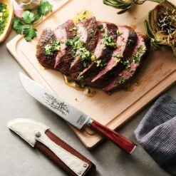 Tramontina Churrasco BBQ 7 In Gaucho Style Knife With Leather Sheath 9 Tramontina Churrasco BBQ 7 In Gaucho Style Knife With Leather Sheath -Tramontina Sales Store 80905012IXM001G