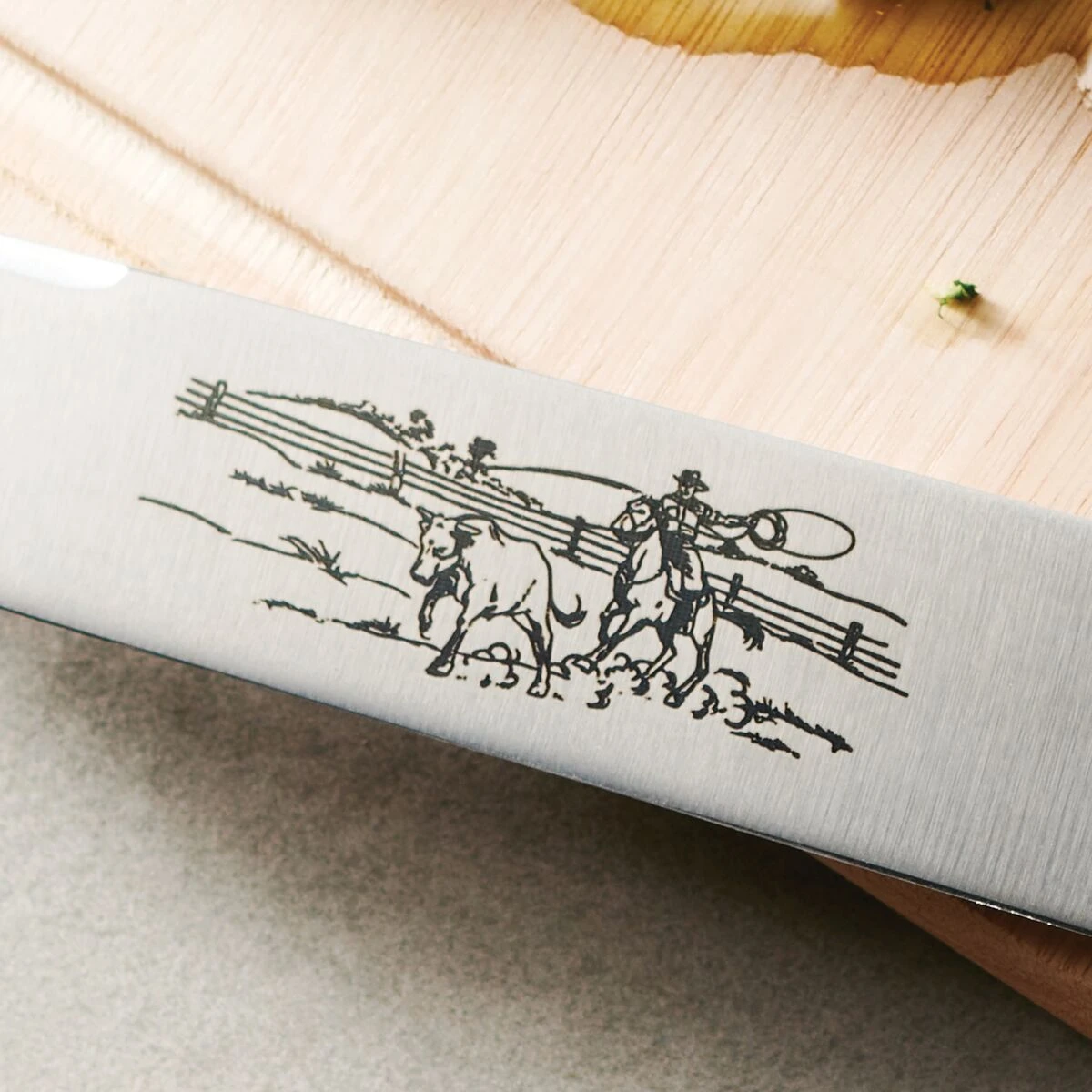 Tramontina Churrasco BBQ 7 In Gaucho Style Knife With Leather Sheath 2 Tramontina Churrasco BBQ 7 In Gaucho Style Knife With Leather Sheath - Image 2