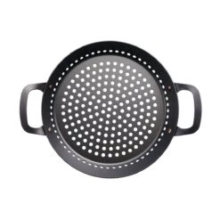 Tramontina Churrasco BBQ 12 In Round Carbon Steel Grill Pan 8 Tramontina Churrasco BBQ 12 In Round Carbon Steel Grill Pan -Tramontina Sales Store 80905018IXM002G