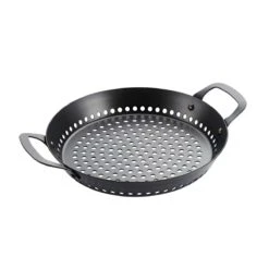 Tramontina Churrasco BBQ 12 In Round Carbon Steel Grill Pan 7 Tramontina Churrasco BBQ 12 In Round Carbon Steel Grill Pan -Tramontina Sales Store 80905018IXM003G