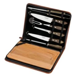 Tramontina Churrasco BBQ 8 Pc Carving Set With Carry Case -Tramontina Sales Store 80905020IXM001G