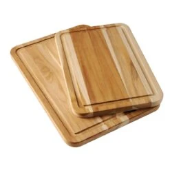 Tramontina 2 Pc Teak Wood Cutting Board Set