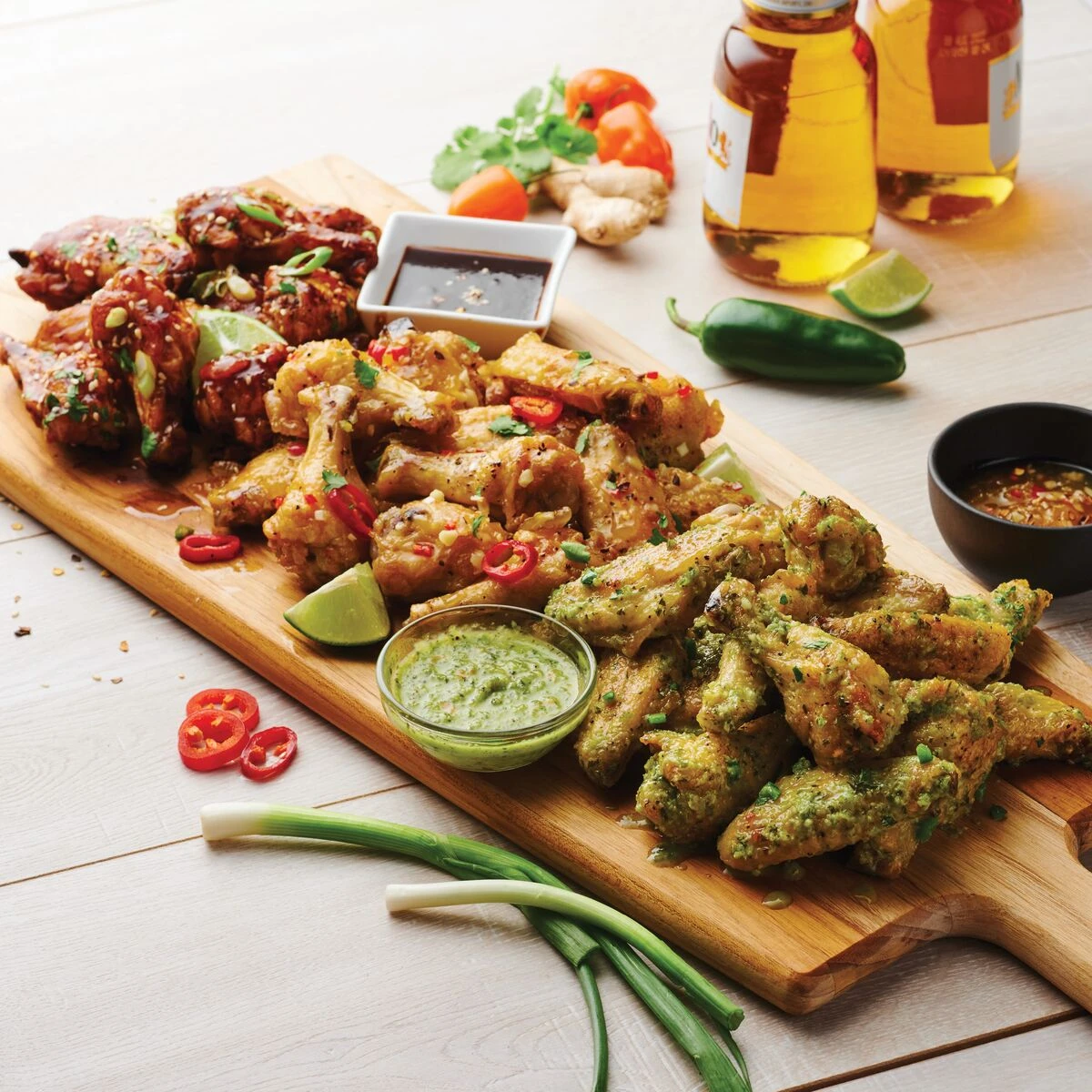 Tramontina 19 In X 7.5 In Teak Wood Rectangle Serving Board With Handle 2 Tramontina 19 In X 7.5 In Teak Wood Rectangle Serving Board With Handle - Image 2