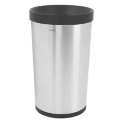 Tramontina 13 Gallon Stainless Steel Open Top Round Trash Bin 5 Tramontina 13 Gallon Stainless Steel Open Top Round Trash Bin -Tramontina Sales Store 81200004IXM001G