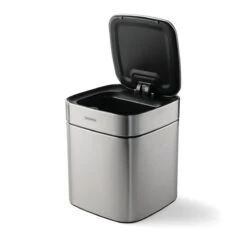 Tramontina 2.11 Gallon Stainless Steel Square Sensor Bin With ABS Lid -Tramontina Sales Store 81200014IXM001G