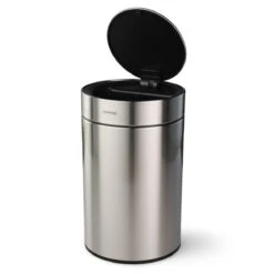 Tramontina 3.17 Gallon Stainless Steel Round Sensor Bin With SS Capped Lid 9 Tramontina 3.17 Gallon Stainless Steel Round Sensor Bin With SS Capped Lid -Tramontina Sales Store 81200016IXM001G
