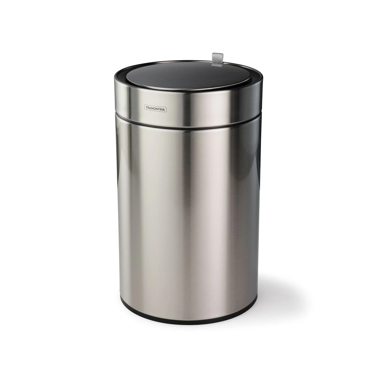Tramontina 3.17 Gallon Stainless Steel Round Sensor Bin With SS Capped Lid 2 Tramontina 3.17 Gallon Stainless Steel Round Sensor Bin With SS Capped Lid - Image 2