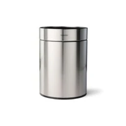 Tramontina 2.38 Gallon Stainless Steel Round Open Top Bin 9 Tramontina 2.38 Gallon Stainless Steel Round Open Top Bin -Tramontina Sales Store 81200018IXM003G