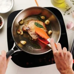 Tramontina Guru 9.5 In Stainless Steel Fry Pan