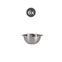 Tramontina Guru 11 Pc Stainless Steel Prep Bowl With Black Silicone Base Set 13 Tramontina Guru 11 Pc Stainless Steel Prep Bowl With Black Silicone Base Set -Tramontina Sales Store 81502010IXM002G