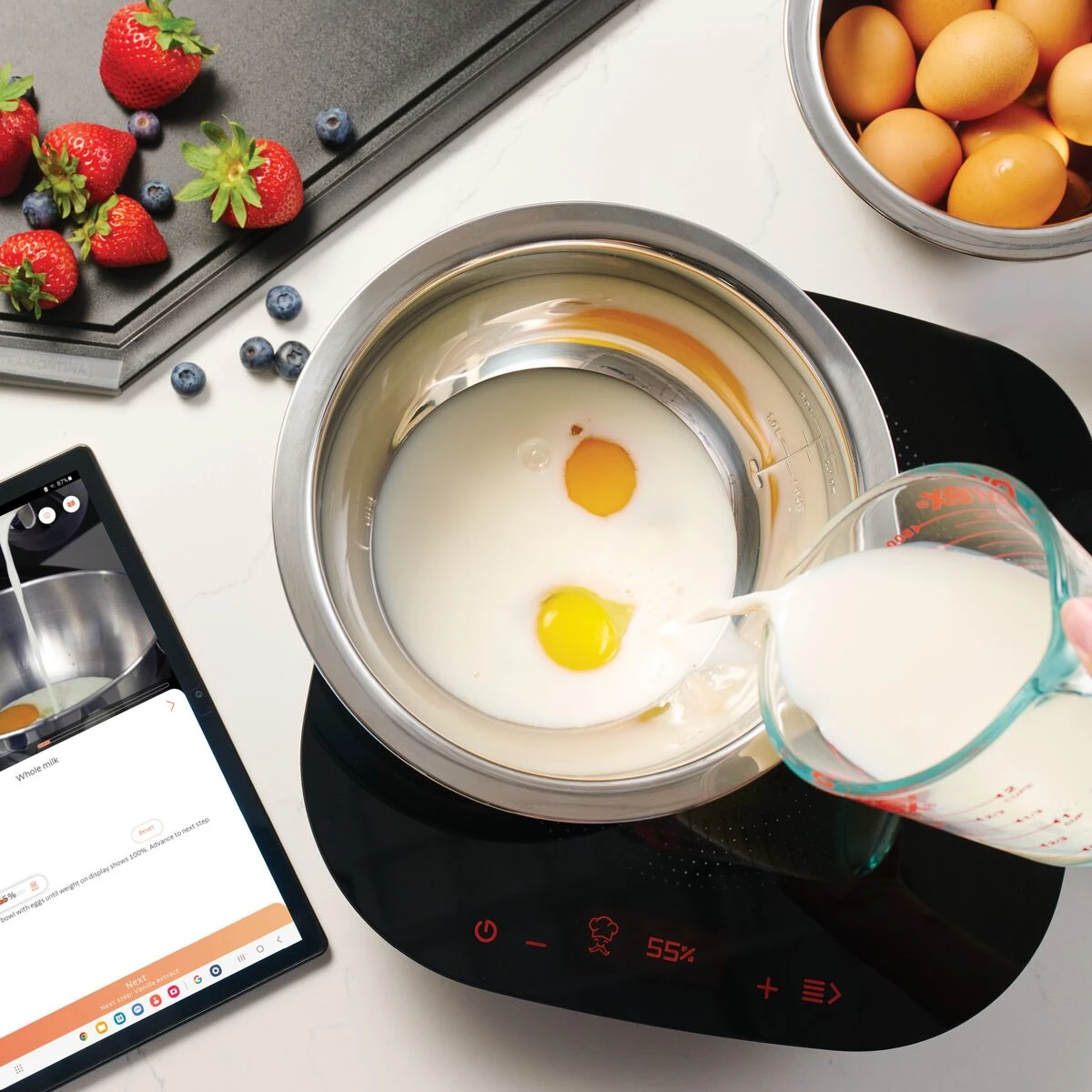 Tramontina Guru 11 Pc Stainless Steel Prep Bowl With Black Silicone Base Set 2 Tramontina Guru 11 Pc Stainless Steel Prep Bowl With Black Silicone Base Set - Image 2